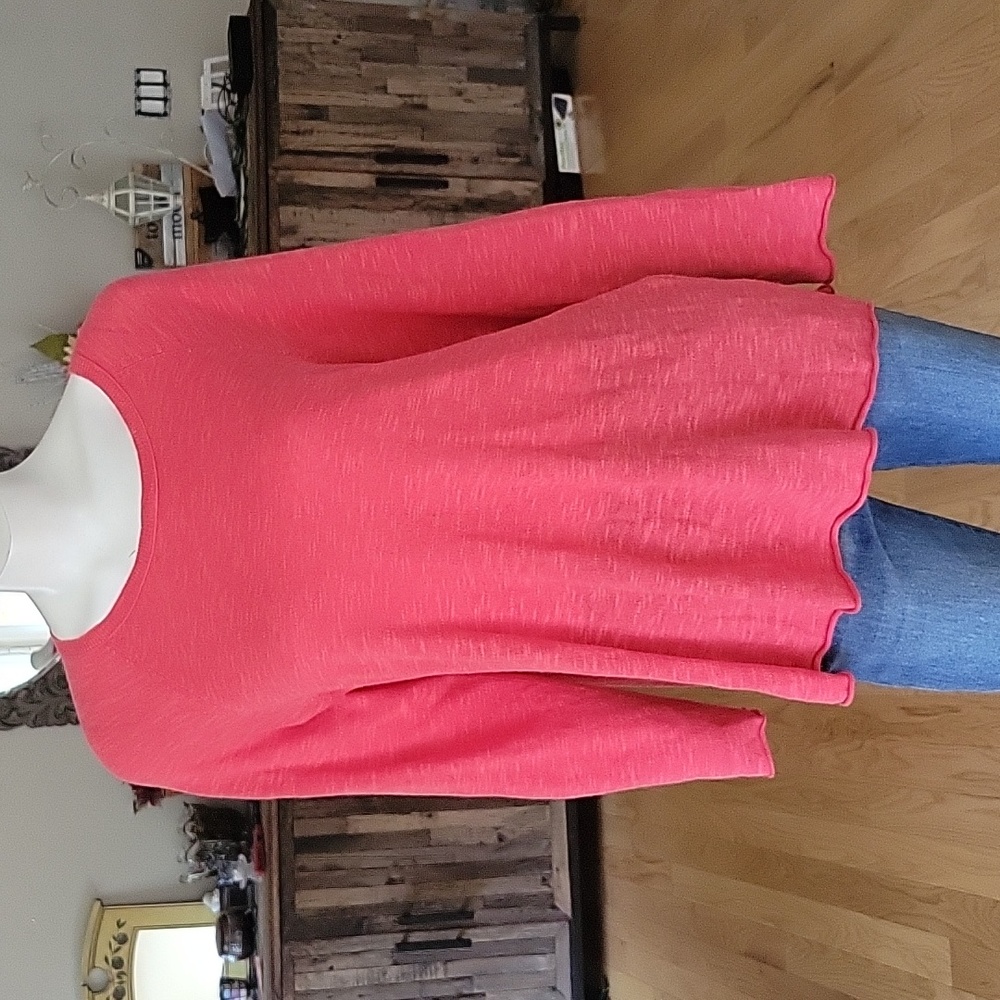 Eileen Fisher Flora Organic Linen and Cotton Blend Top - Picture 2 of 10